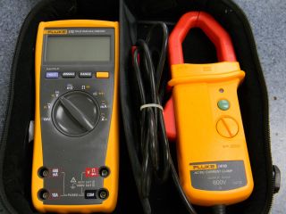 Fluke 175 True RMS Multimeter with i410 AC DC Curent Clamp