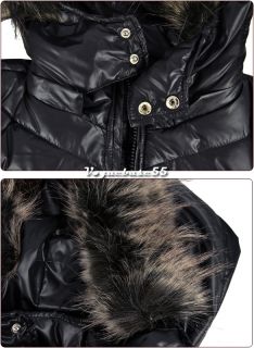 Korean Mens Zip Up Fur Winter Slim Hoodies Hooded Coat Jacket Outwear