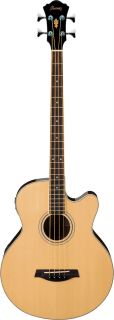 Ibanez AEB5E NT Acoustic Electric Bass Guitar with Built in Tuner