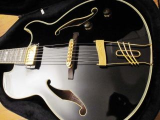 96 Ibanez Pre Factory PM100 Pat Metheny Sig. Hollowbody Jazz Guitar
