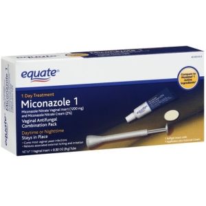 Equate Miconazole 1 Day Treatment Vaginal Insert Cream
