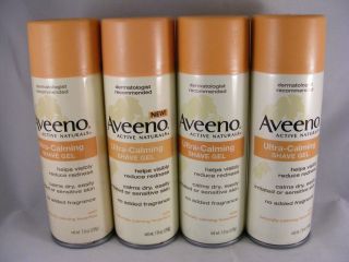 Aveeno Active Naturals Ultra Calming Shave Shaving Gel