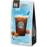 Starbucks Via Caramel Iced Coffee 54 Loose Individual Packs