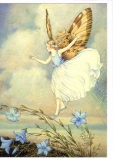 Ida Rentoul Outhwaite Fairy Cards Set 2 Repro Fairies Balancing on A