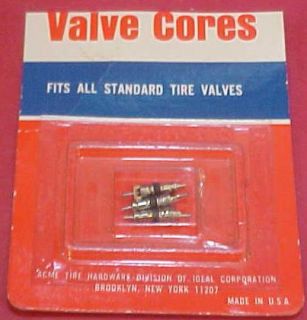  New Unused Vintage Standard Tire Valve Cores Ideal Brooklyn NY