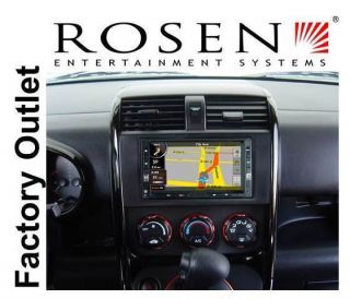 Rosen Universal II in Dash 2 DIN Multi Media Navigation GPS System G2