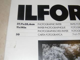 Ilford Multigrade IV FB Fiber 11 x 14 Glossy Photographic Paper 5