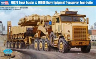 144 Complete model M1070 Truck Tractor & M1000 Transporter Semi