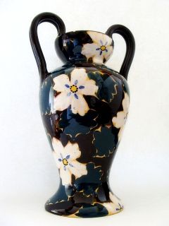 Ilsa in Albisola Italy Ceramic Vase Hand Painted Signed