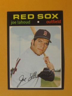 1971 Topps 622 Joe Lahoud Boston Red Sox Nice 1786