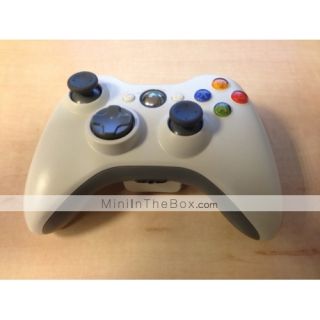Replacement Housing Case with Buttons for Xbox 360 Controller (White