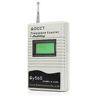 USD $ 35.99   50MHz   2.4GHz Mini Portable Frequency Counter,
