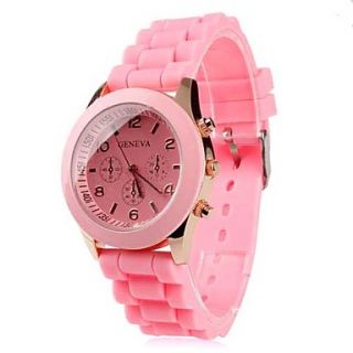 USD $ 4.79   Unisex Plastic Analog Quartz Wrist Watch (Assorted Colors