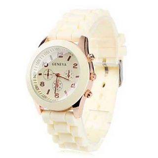 USD $ 4.79   Unisex Plastic Analog Quartz Wrist Watch (Assorted Colors