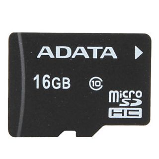 USD $ 25.19   16GB ADATA Class 10 MicroSDHC Memory Card,