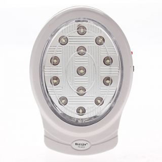 USD $ 8.49   US Plug 13 LED Cold White Light Rechargeable Security