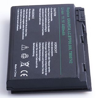 EUR € 39.18   laptop batterij voor acer 5520 (11.1V, 5200mAh, zwart