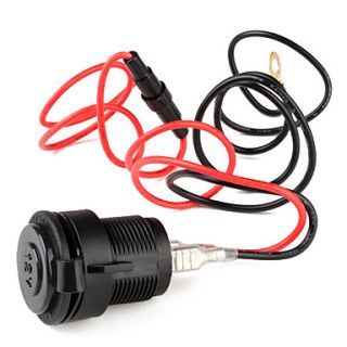 USD $ 10.19   Vehicle Car DIY Cigarette Lighter Socket (12V, 15A