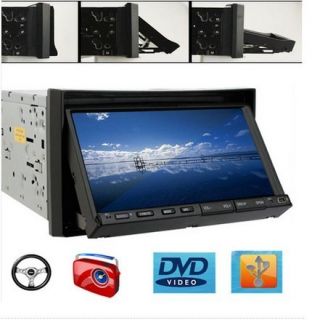  Dash Car DVD CD Player Monitor USB SD Road Media Am FM Touch Screen