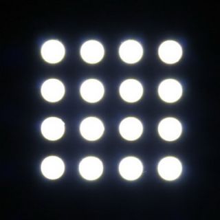 EUR € 16.18   weiß 16 LED Lichtkuppeln Glühbirnen Lampen 30 x 30
