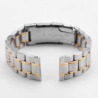USD $ 10.69   Unisex Stainless Steel Watch Band 16MM (Silver),