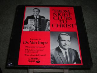 Rarity Dr Jack Van Impe from Night Clubs to Christ LP SEALED Mint