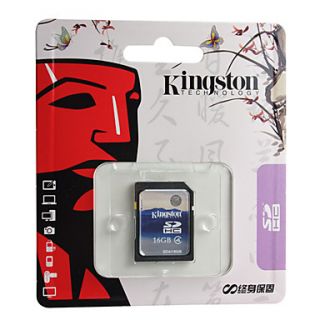USD $ 18.39   16GB Kingston Class 4 SDHC Flash Memory Card,