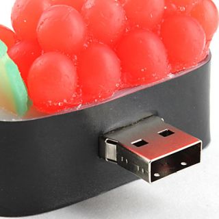 USD $ 23.39   16GB Bar Sushi Shaped USB 2.0 Flash Drive (Black),