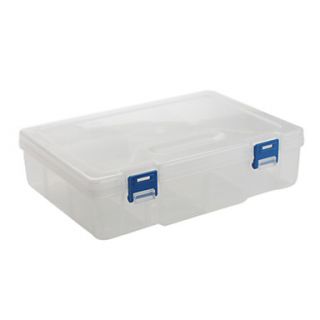 EUR € 9.19   16 fente boîte de rangement en plastique de bijoux