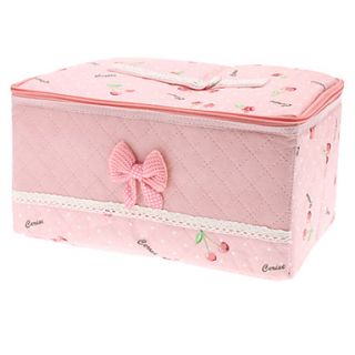 EUR € 8.27   31x21x17cm motif cerise Boîte pliable famille stockage