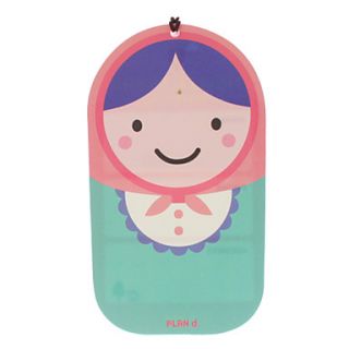 USD $ 2.19   Lovely Hooded Girl Style Baggage Tag for Travel (Random