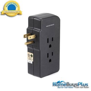 Outlet Power Surge Protector Wall Tap w 2 Built in USB Charger 1050