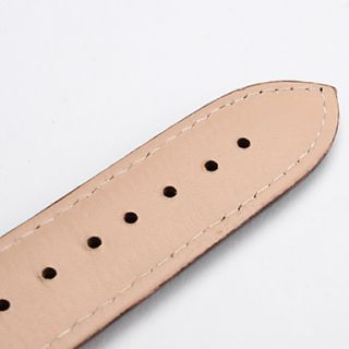 USD $ 2.89   Unisex Genuine Leather Watch Strap 22MM(Brown),