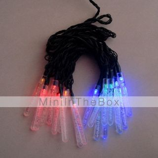 USD $ 44.89   Solar 3M 20 LED Colorful Light Bubble Design String Lamp