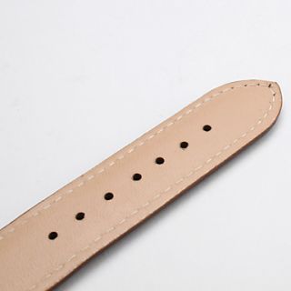 USD $ 2.89   Unisex Genuine Leather Watch Strap 22MM(Brown),