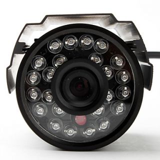  de CCTV 1/3 polegadas sony câmera 3,6 milímetros com 24 LEDs IR
