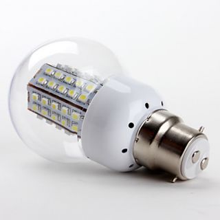 USD $ 8.99   B22 66 3528 SMD 3.5W 430LM 5500 6500K Natural White Light