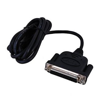 USD $ 12.69   Unitek USB 2.0 to Parallel DB25F Adaptor Cable (1.42M