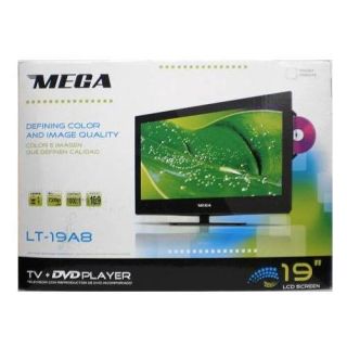 Mega Lt 19A8 19 inch 720P LCD HD TV DVD Player Combo