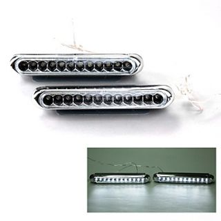  12 LED bilen dagsljus 12V 160 x 24 mm, Gratis frakt för alla Gadgets