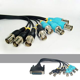 EUR € 12.69   DB25 macho a 8 x BNC cable de conexión mujeres