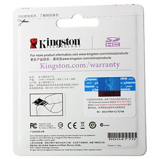 USD $ 25.79   16GB Kingston Hi speed Class 10 SDHC Flash Memory Card