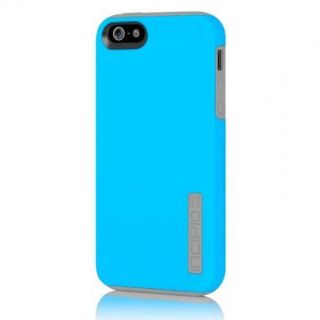 Incipio Dual Pro Hybrid Case for iPhone 5 Blue Grey IPH 820