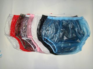 Pcs Adult Baby Plastic Pants PVC Incontinence P005