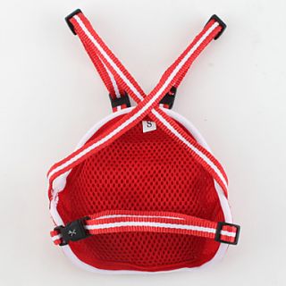  Style Body Harness with 4ft Leash for Dogs (Large, 23 31 Inches, Red