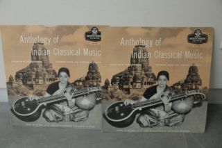 Alain Danielou Anthology of Indian Classical Music UNESCO London 2LP