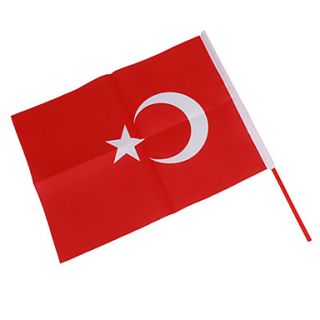  83   Flag of Turkey   Large 28.5 cm, Gratis Fragt På Alle Gadgets