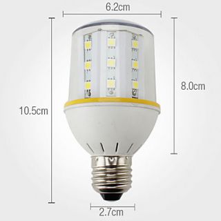 EUR € 14.34   E27 28 led smd 5050 280lm 4.5W 220v bianchi ha portato