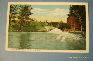 1928 The Whirl and Outlet Logan County Indian Lake Ohio
