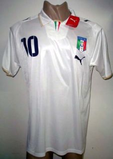 Original Puma Italy Away Soccer Jersey Totti 10 All Sizes